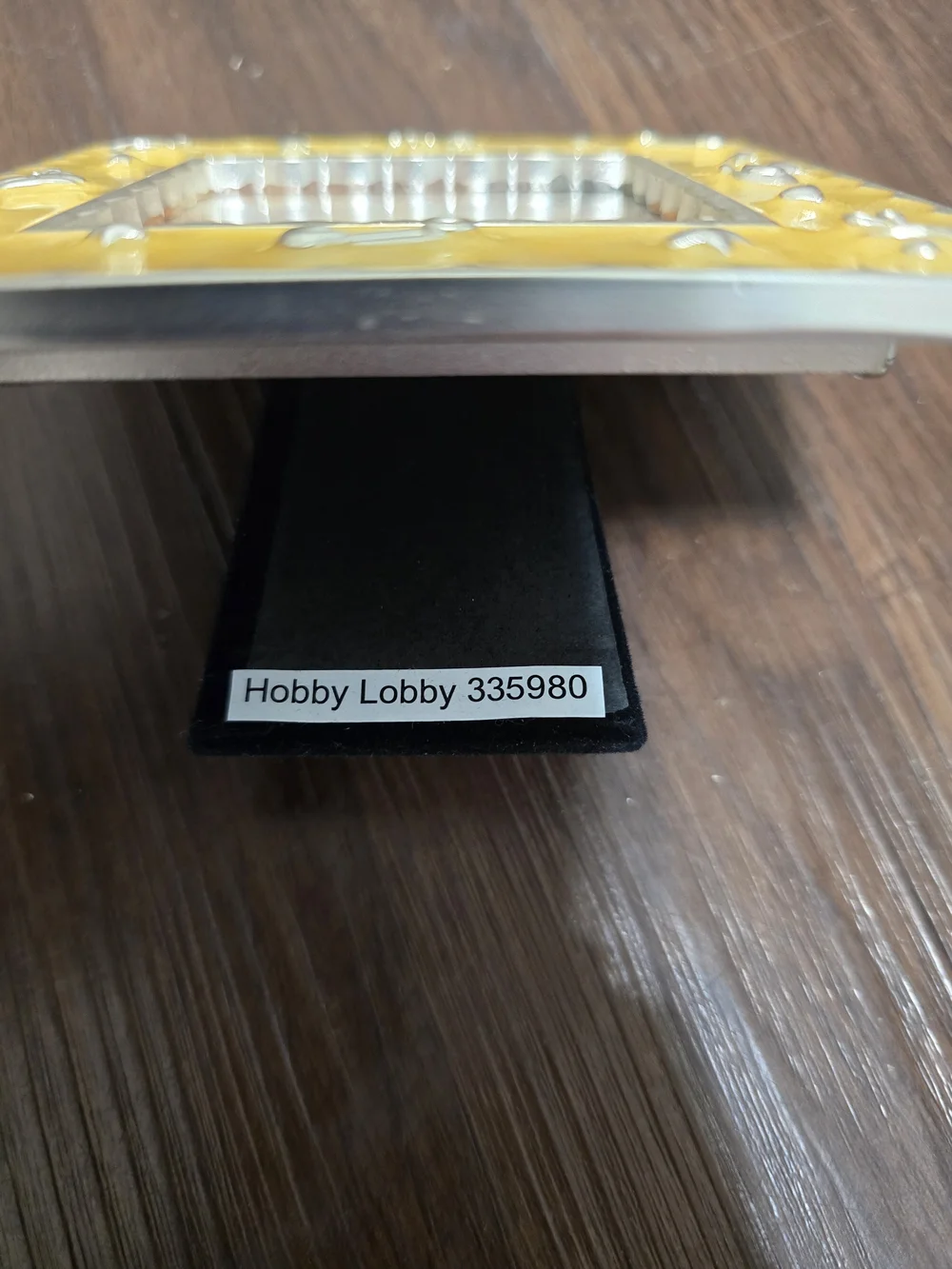 Green Tree Gallery Yellow Baby Hobby Lobby Yellow Baby Frame with Silver Accents